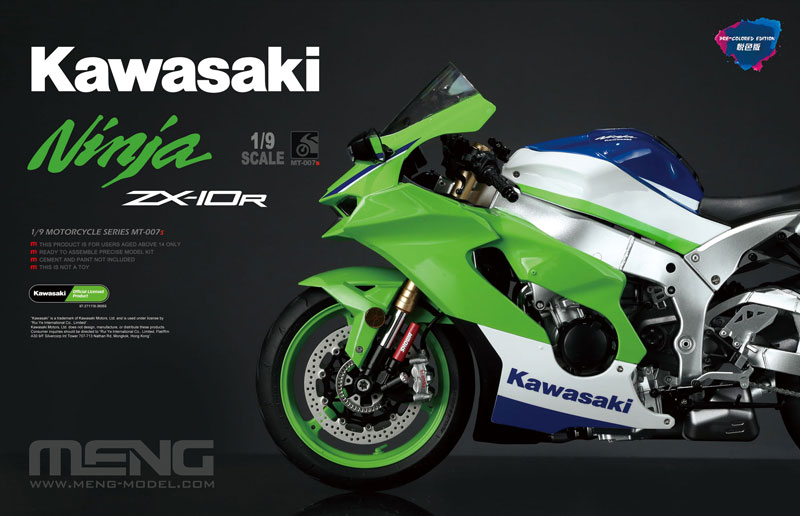 モノキニ緑 カワサキスーパースポーツのフラッグシップモデル、Ninja ZX-10R