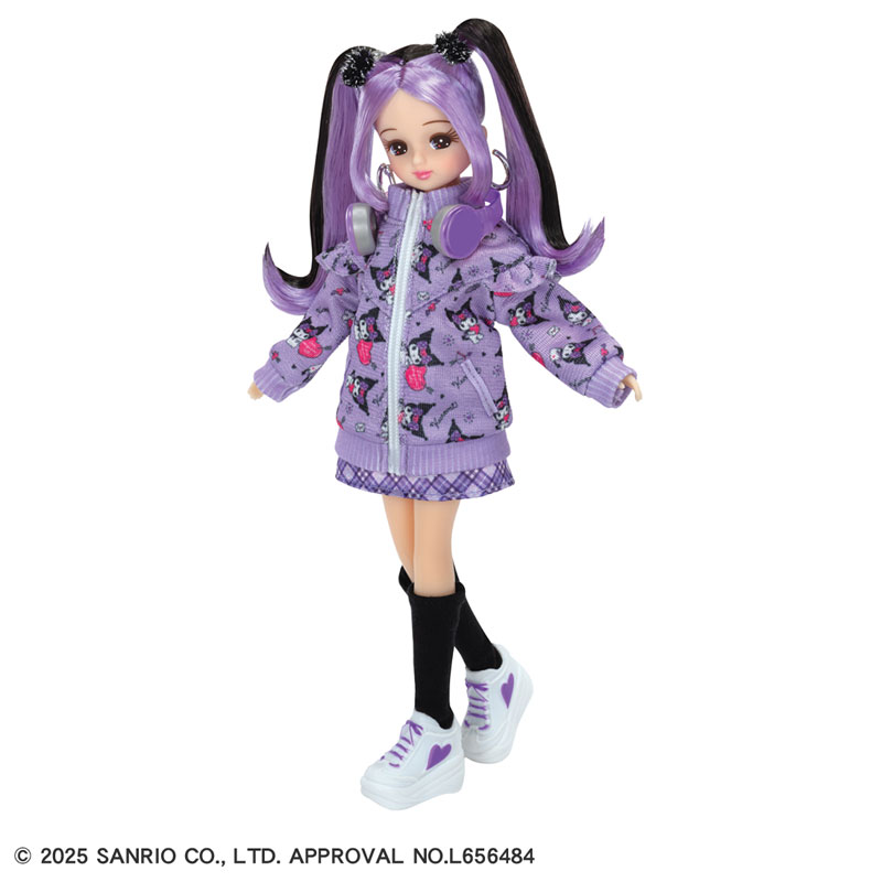 AmiAmi [Character & Hobby Shop] | Cool Kuromi Licca-chan DX Casual