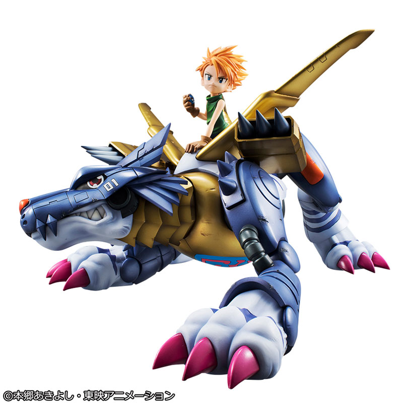 メガハウス　メタルガルルモン Precious G.E.M. Series Digimon Adventure Metal Garurumon