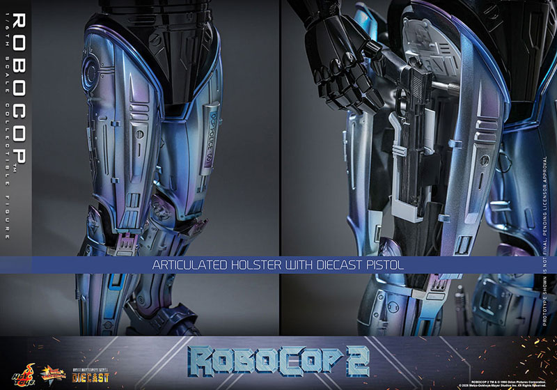 ムービー・マスターピース DIECAST ロボコップ ROBOCOP Amazon.com: Robocop [Movie Masterpiece Diecast] 1/6 Scale