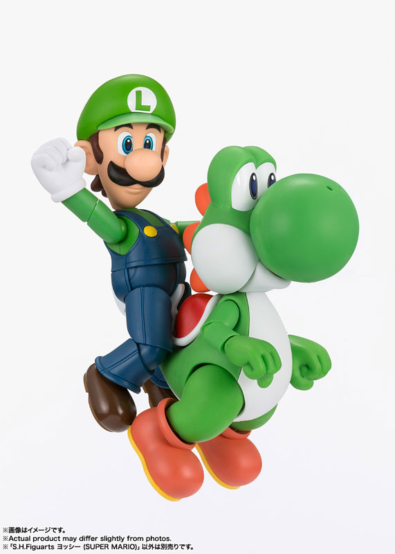 AmiAmi [Character & Hobby Shop] | S.H.Figuarts Yoshi (SUPER MARIO