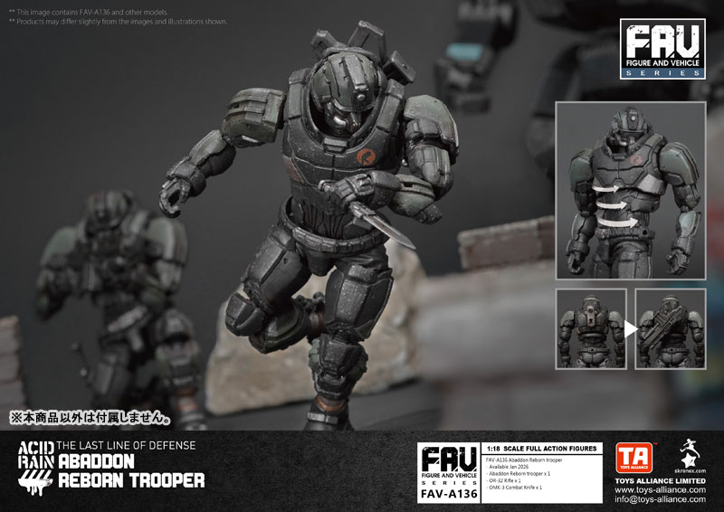 AmiAmi [Character & Hobby Shop] | Acid Rain 1/18 Scale FAV