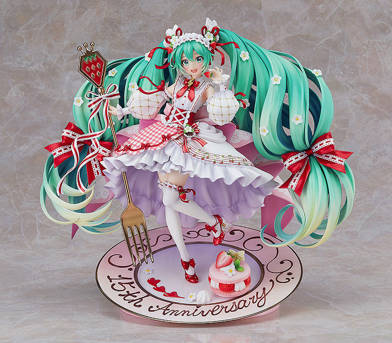 【新品・未開封】初音ミク 15th Anniversary Ver. AmiAmi [Character & Hobby Shop] | Character Vocal Series 01
