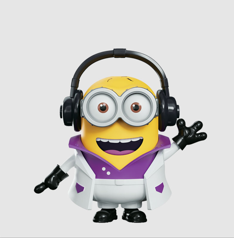AmiAmi [Character & Hobby Shop] | preCOOL Minions 08 Phil DJ
