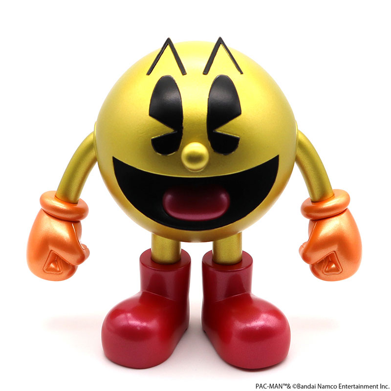 パックマン　ソフビ　ヴィンテージ AmiAmi [Character & Hobby Shop] | SOFVIPS Pac-Man Metallic