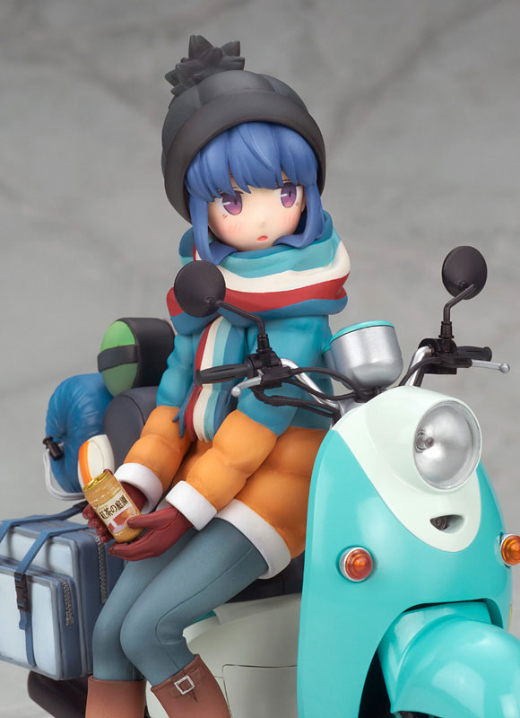 Shima Rin with Scooter 1/10スケール Yuru Camp Rin Shima with Scooter 1/10 Complete Figure Alter