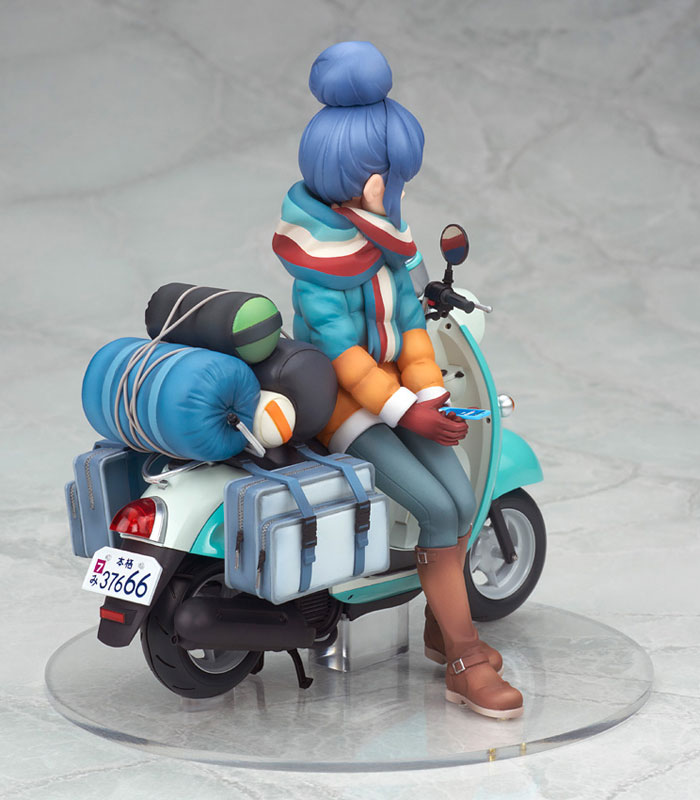 yuru様❉˖* AmiAmi [Character & Hobby Shop] | Yuru Camp Rin Shima with Scooter