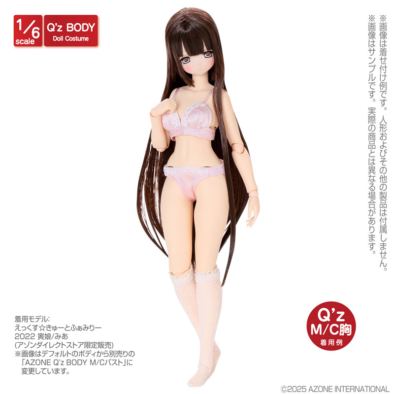 ぷ♡ AmiAmi [Character & Hobby Shop] | 1/6 Q'z Elegant Lace Bra