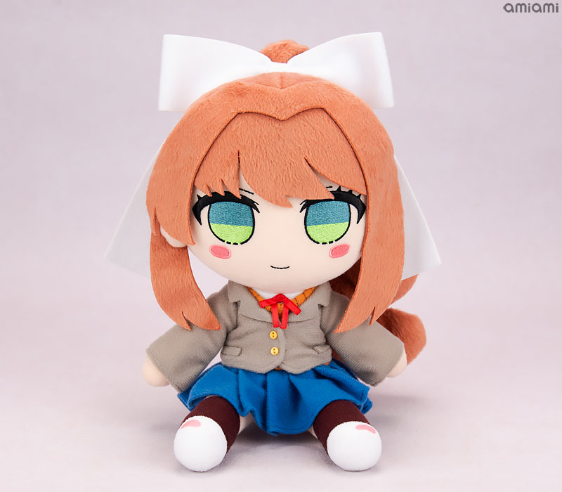 ふもふもモニカ ドキドキ文芸部! ぬいぐるみ Monika DDLC モニカ AmiAmi [Character & Hobby Shop] | Doki Doki Literature Club! Plush