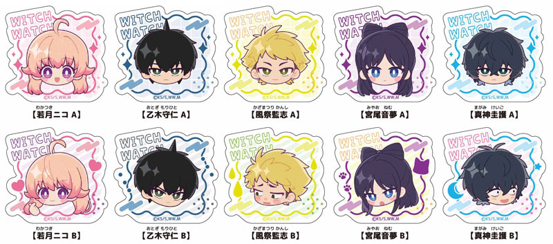 AmiAmi [Character & Hobby Shop] | Witch Watch Trading Acrylic Clip