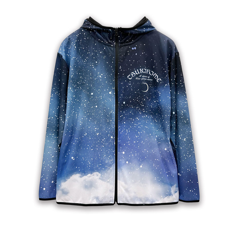 COSPA Tsukihime -A piece of blue glass moon- Arcueid Brunestud Full Graphic Dry Hoodie /M image 3