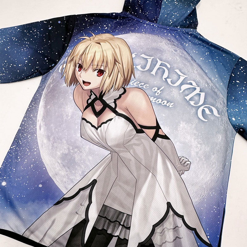 COSPA Tsukihime -A piece of blue glass moon- Arcueid Brunestud Full Graphic Dry Hoodie /M image 6