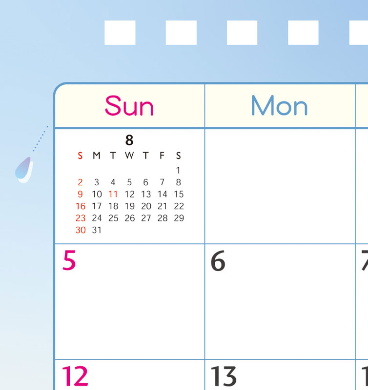 カレンダー・スケジュール kurumi Here are my new smartphone calendar wallpapers for September