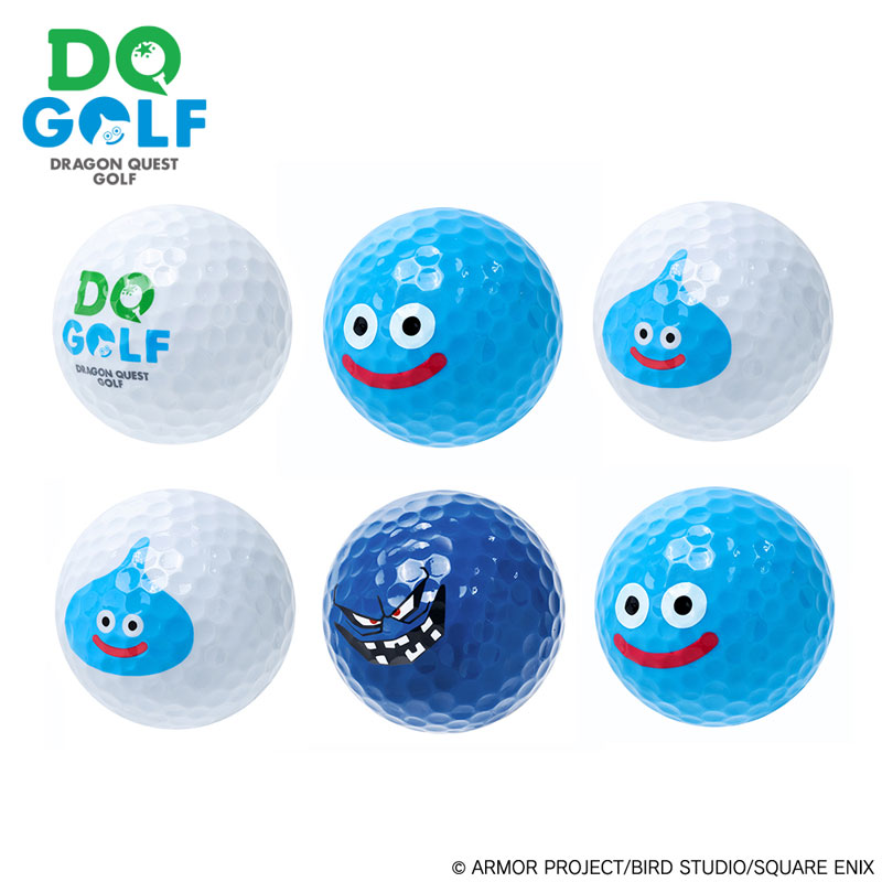 AmiAmi [Character & Hobby Shop] | Dragon Quest Golf Golf Ball 6pcs
