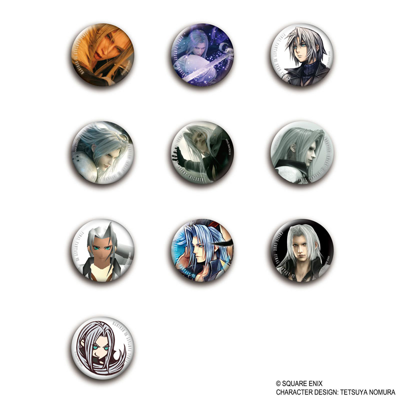 AmiAmi [Character & Hobby Shop] | Final Fantasy VII Tin Badge