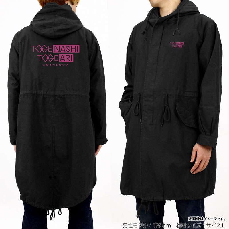 COSPA Girls Band Cry Togenashi Togeari M-51 Jacket /BLACK-M รูปภาพ 5