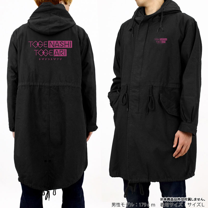 COSPA Girls Band Cry Togenashi Togeari M-51 Jacket /BLACK-L รูปภาพ 5
