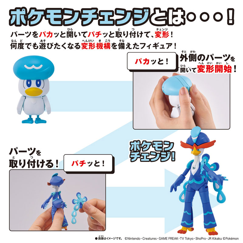 AmiAmi [Character & Hobby Shop] | PokeChain Series Quaxly