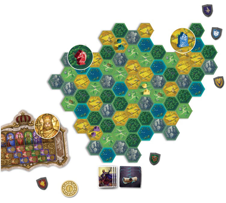 AmiAmi [Character & Hobby Shop] | Board Game Barony: Royal