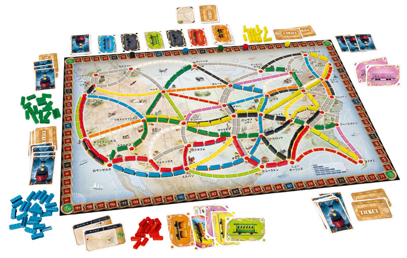 AmiAmi [Character & Hobby Shop] | Board Game Ticket to Ride (2025
