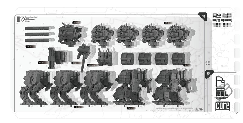 Revell 　マルサン　モデルキット　カタログ AmiAmi [Character & Hobby Shop] | RDL Core Pack Plastic Kit