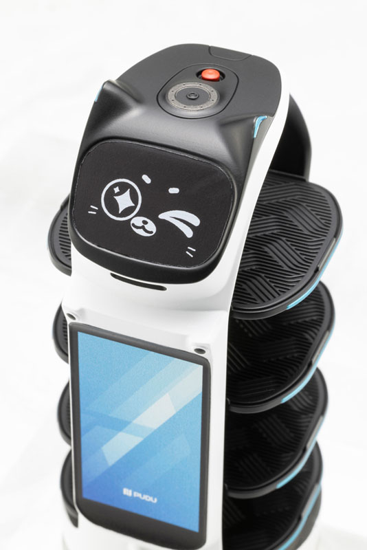 ボーダリープラス(PC＋POM) AmiAmi [Character & Hobby Shop] | PUDU BellaBot Pro [White