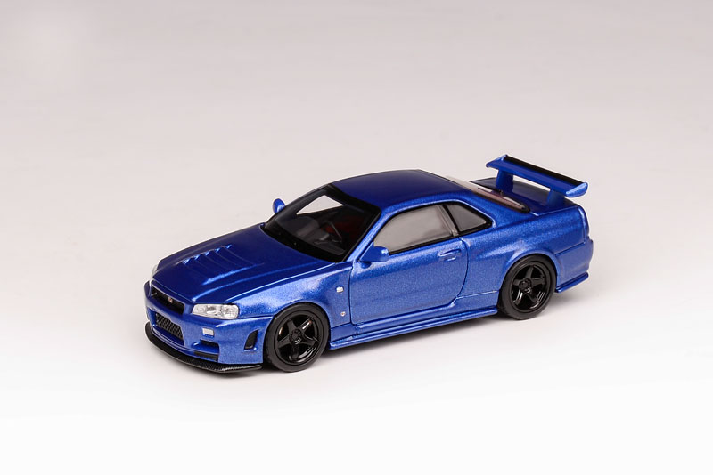 ミニカー hpiracing Nismo R34 S-tune Bayside Blue AmiAmi [Character & Hobby Shop] | 1/64 NISMO R34 GT-R Z-tune