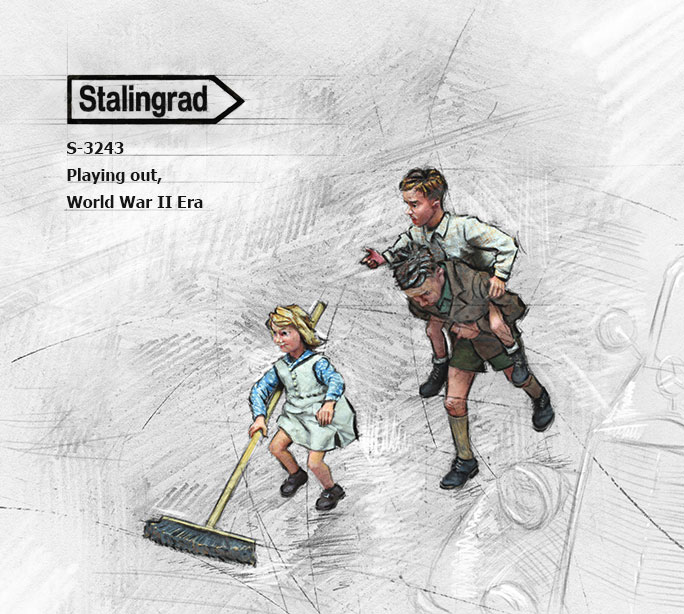 AmiAmi [Character & Hobby Shop] | 1/35 WWII Regular Child