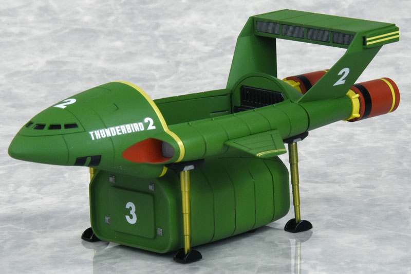 ３０周年　Thunderbirds フィギュア 2体セット Thunderbirds 2 TB2 1/144 Scale Assembled Kit W/Pod Vehicles