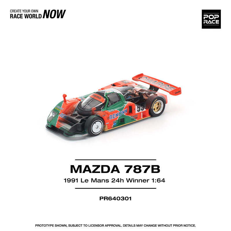 AmiAmi [Character & Hobby Shop] | 1/64 Mazda 787B 1991 24