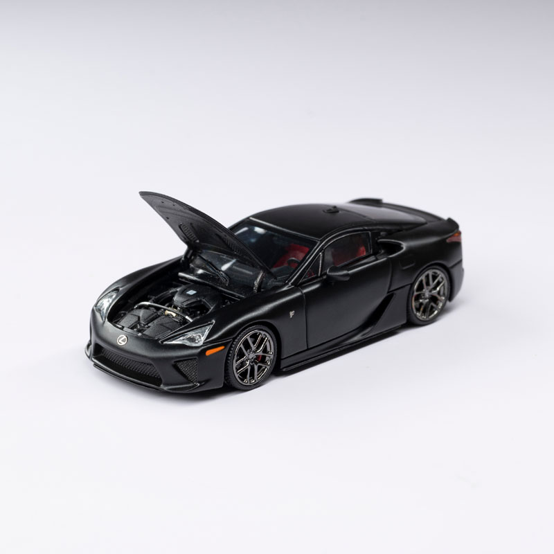 AmiAmi [Character & Hobby Shop] | 1/64 LEXUS LFA Matte Black LHD