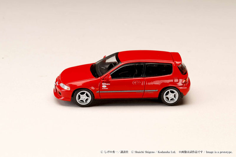 AmiAmi [Character & Hobby Shop] | 1/64 Honda CIVIC (EG6) Myogi