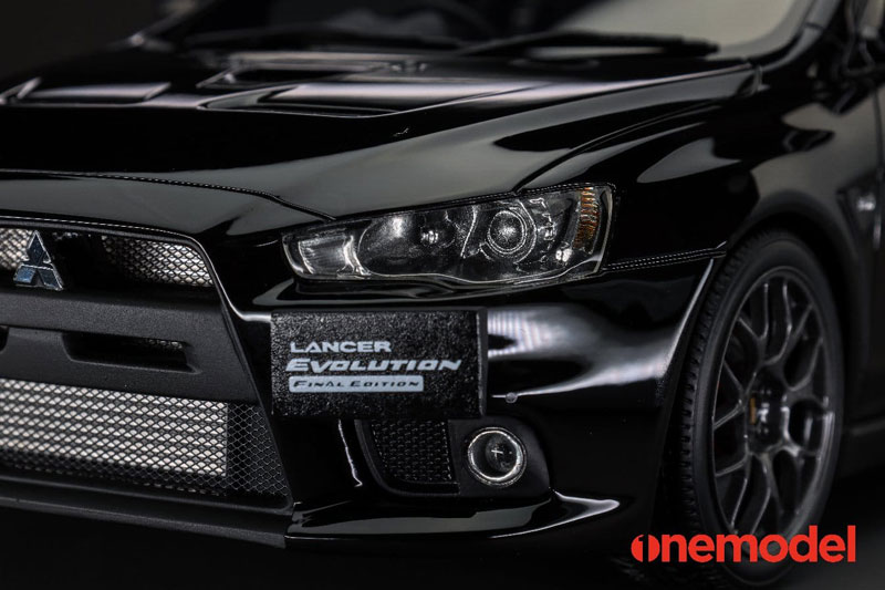1/18 onemodel 三菱 ランサーエボリューション ブラック IG3435 1/18 Mitsubishi Lancer Evolution X (CZ4A) Black