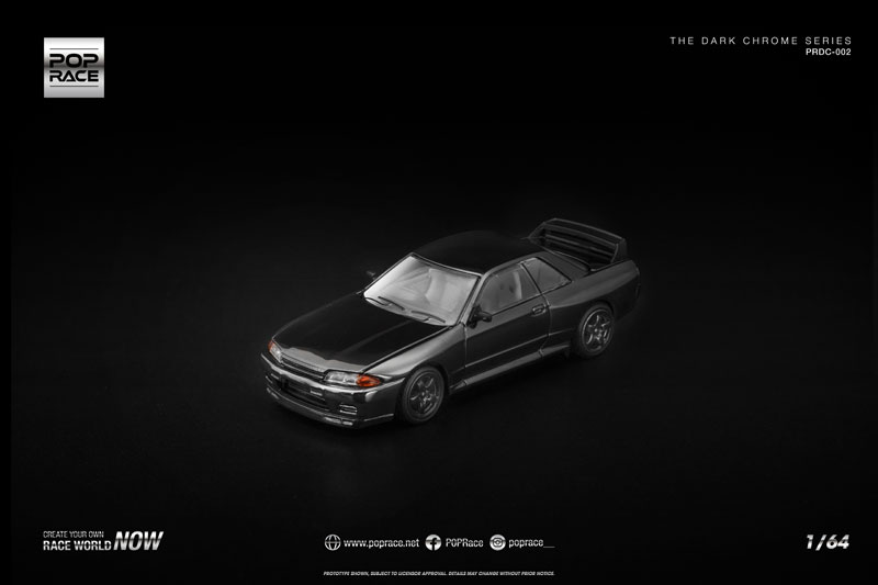 amiページ AmiAmi [Character & Hobby Shop] | 1/64 R32 GT-R DARK CHROME