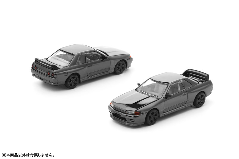 amiページ AmiAmi [Character & Hobby Shop] | 1/64 R32 GT-R DARK CHROME