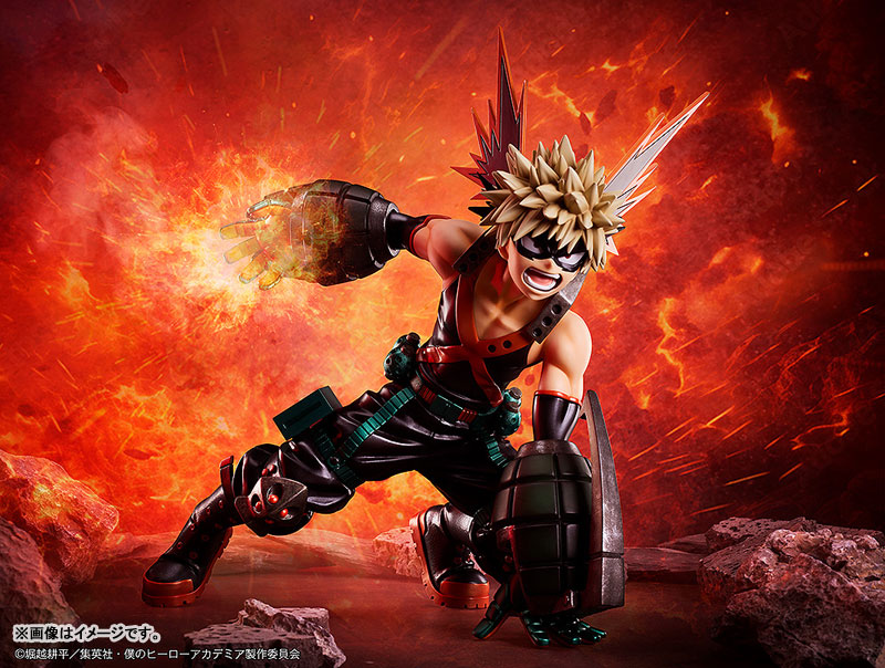 Figurine My Hero Academia – Katsuki Bakugo (Texture), Bandai Ichiban Kuji