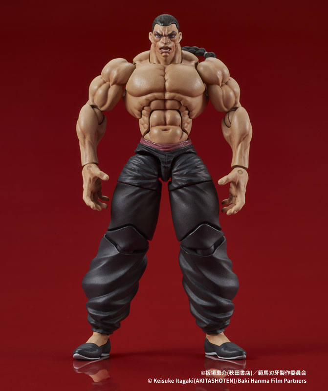 DIGACTION “Baki Hanma” Retsu Kaioh Posable Figure (DIG) DIGACTION “Baki Hanma” Retsu Kaioh Posable Figure (DIG)