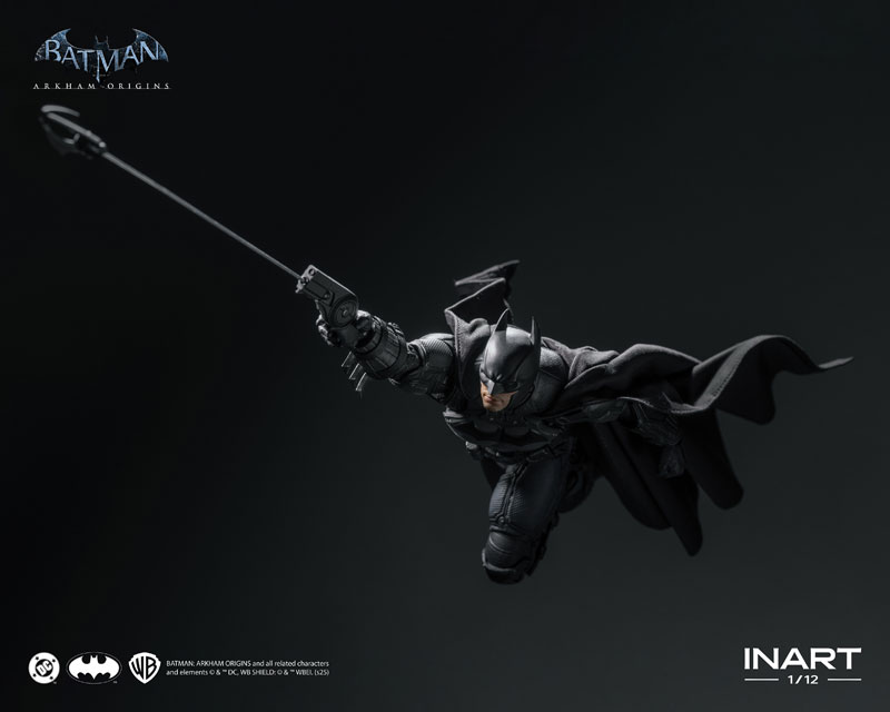 Batman (Batman: Arkham Origins) 1/12 Action Figure (INART) – ROLKO
