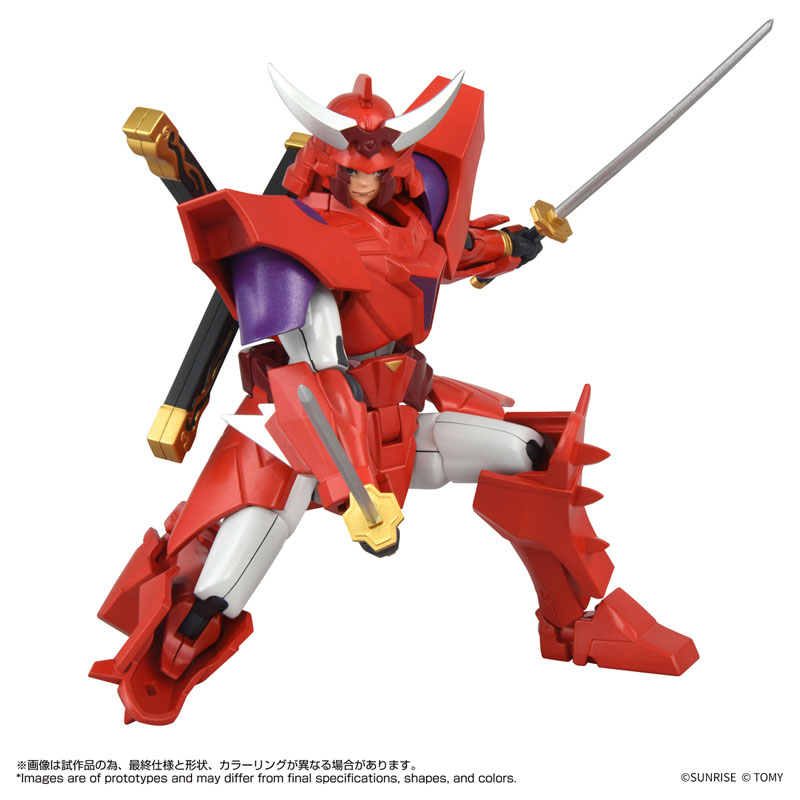 ホンちゃん出品 Samurai (サムライ) Type17 Shakunetsu no Gai Figure | Yoroiden Samurai Troopers