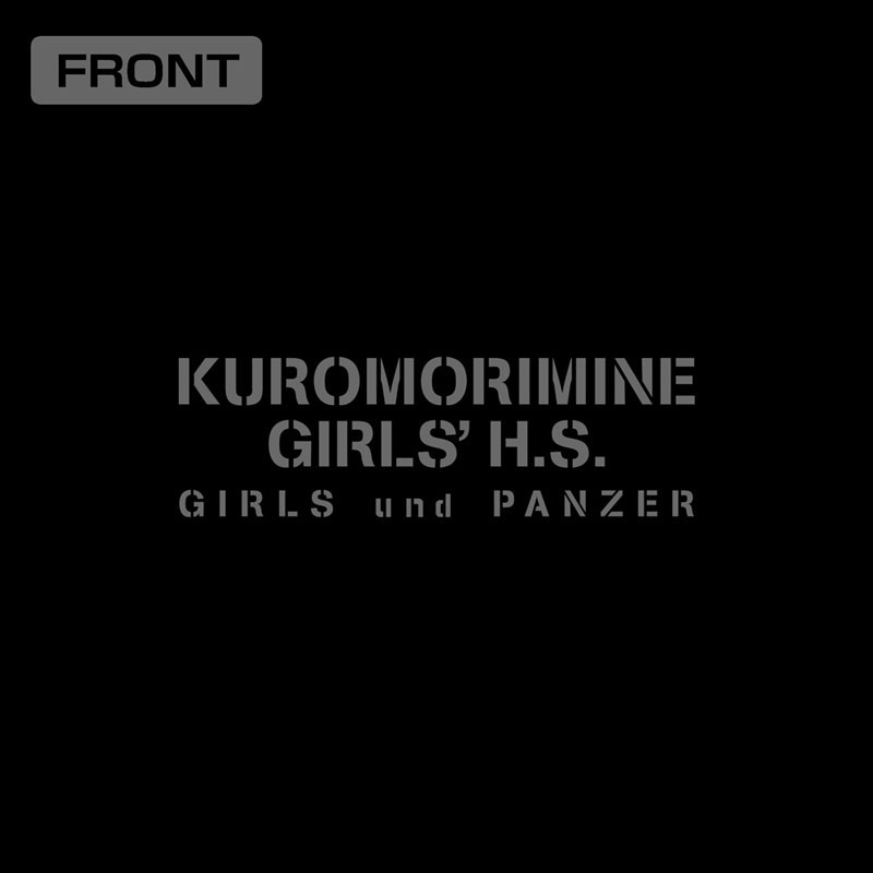 COSPA Girls und Panzer das Finale Kuromorimine Girls High School M-51 Jacket Ver.3.0 /BLACK-L รูปภาพ 5