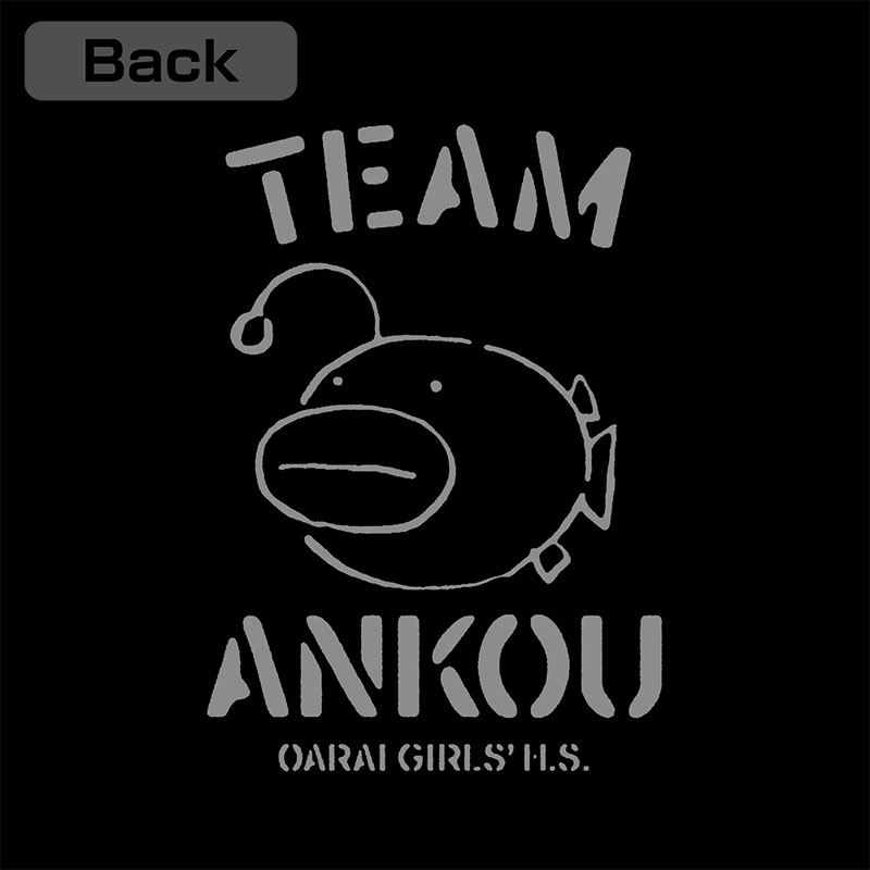 COSPA Girls und Panzer das Finale Ankou Team Zip Hoodie Ver.3.0 /BLACK-L รูปภาพ 5