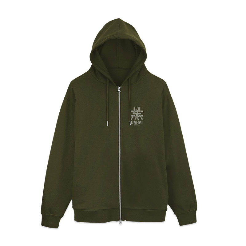 COSPA Girls und Panzer das Finale Oarai Girls High School Zip Hoodie Ver.3.0 /MOSS-XL รูปภาพ 4