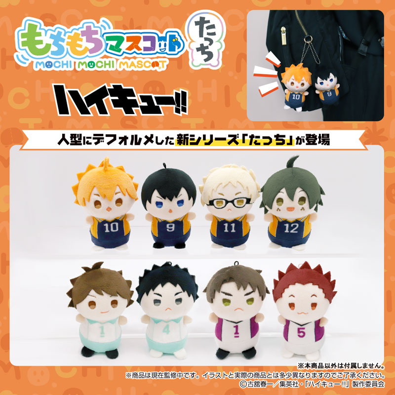 AmiAmi [Character & Hobby Shop] | MochiMochi Mascot Tacchi Haikyuu
