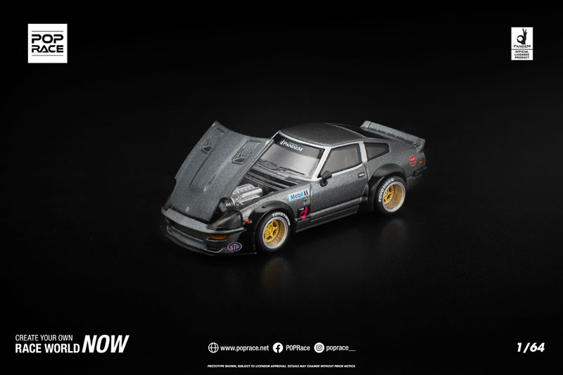 AmiAmi [Character & Hobby Shop] | 1/64 PANDEM 280ZX Gunmetal