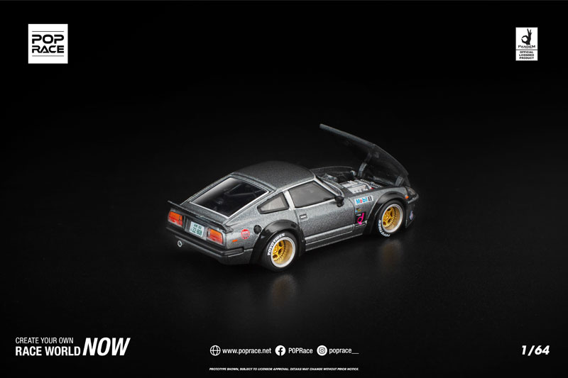 ⭐︎ミヤル⭐︎ AmiAmi [Character & Hobby Shop] | 1/64 PANDEM 280ZX Gunmetal