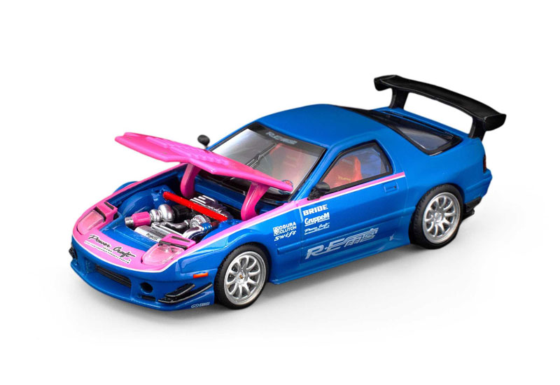 AmiAmi [Character & Hobby Shop] | 1/64 MAZDA RX7 FC3S RE-AMEMIYA