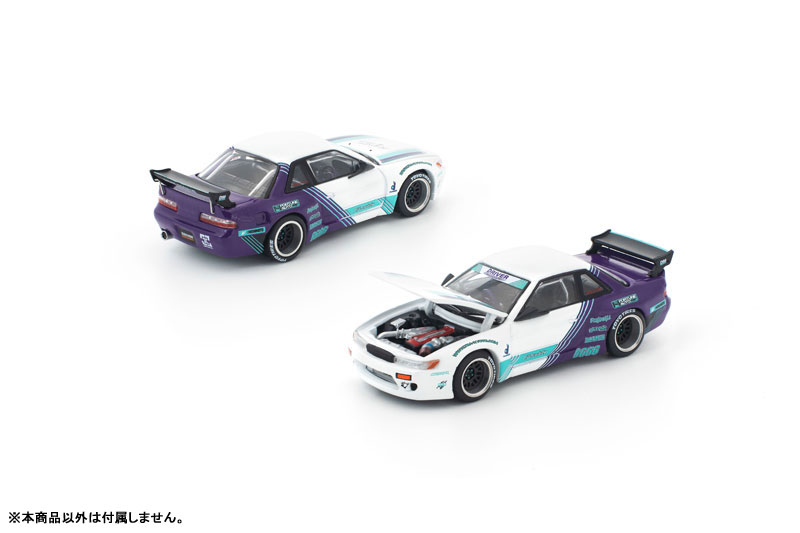 AmiAmi [Character & Hobby Shop] | 1/64 PANDEM S13 WHITE PURPLE(Pre