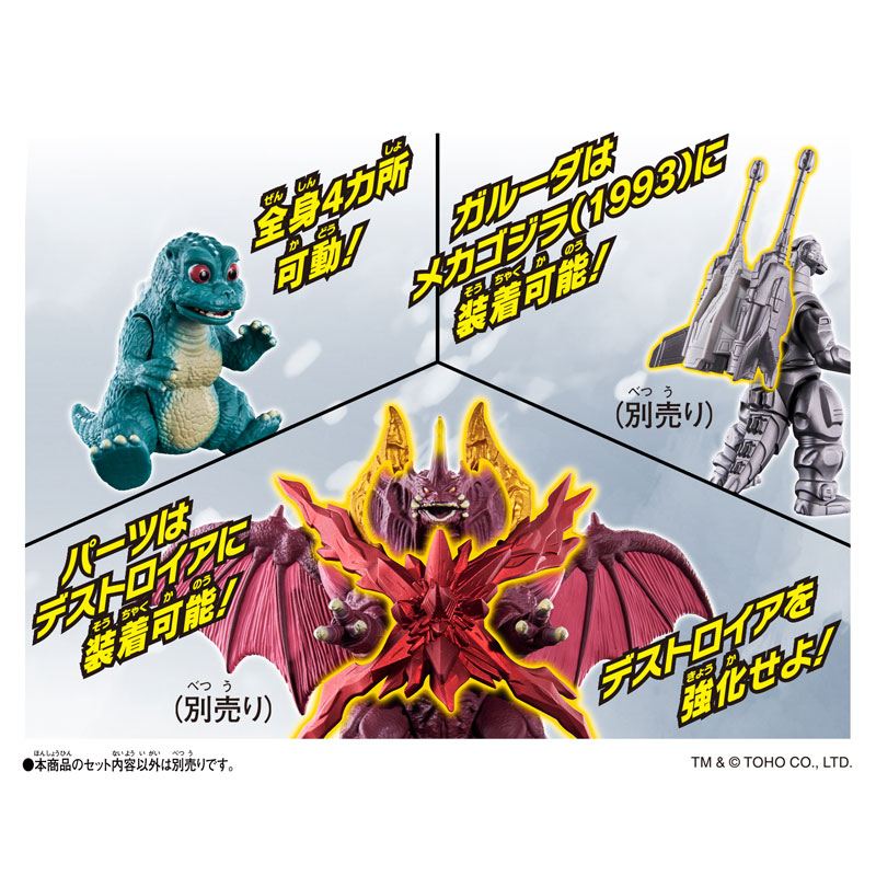 AmiAmi [Character & Hobby Shop] | GodziBurst Little Godzilla
