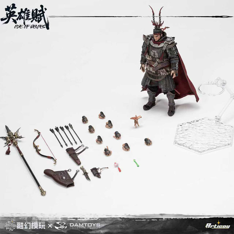 AmiAmi [Character & Hobby Shop] | Ode of Heroes Lu Bu 1/12 Action