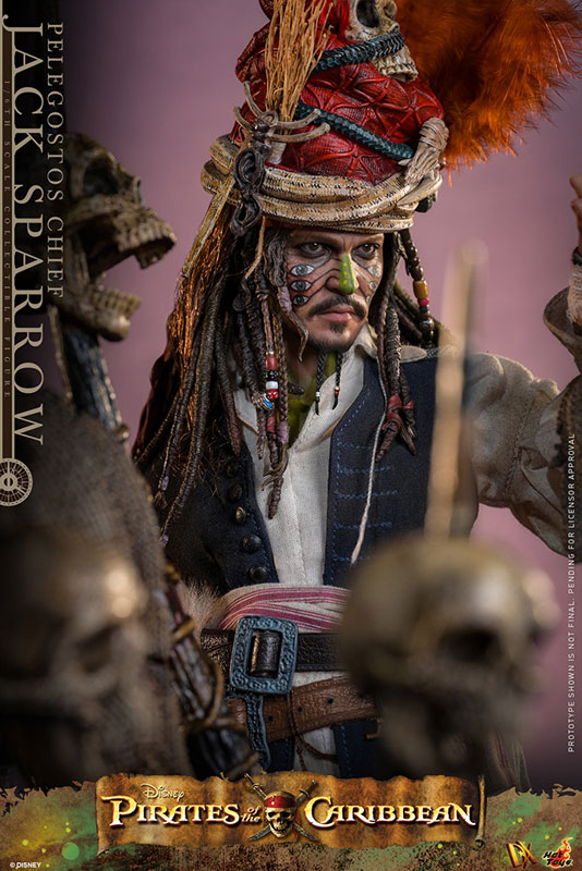 Movie Masterpiece DX 1/6 Scale Jack Sparrow (Pelegostos Chief) (Hot Toys) Movie Masterpiece DX 1/6 Scale Jack Sparrow (Pelegostos Chief) (Hot Toys)